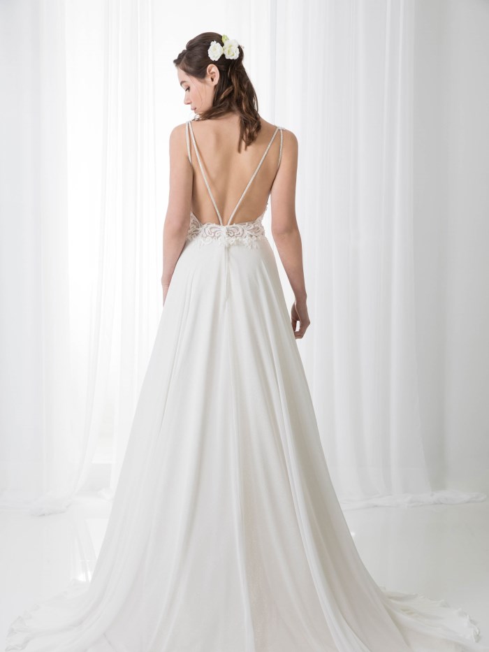 Abito da sposa Boho Chic - S456 